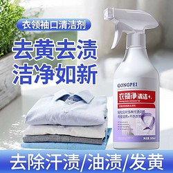 GONGPEI 宫佩 衣领净强效去污去油渍衣服领口去黄洁净干洗店专用500g家庭装