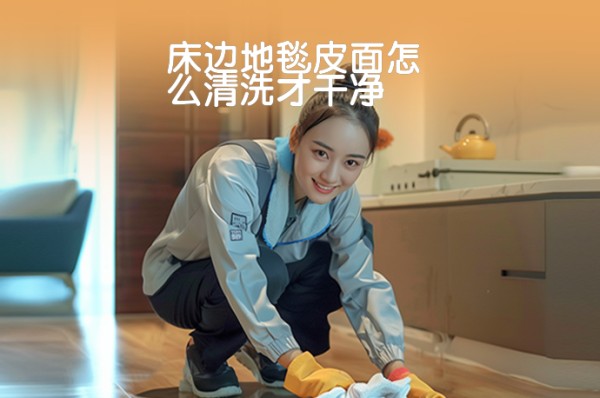 床边地毯皮面怎么清洗才干净-58同城