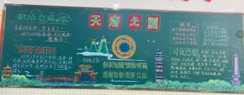 有哪些黑板报惊艳了你的学校时光 记小学部九月板报展