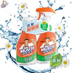 Mr Muscle 威猛先生 多用途浴室清洁剂500g*2去污除水垢皂垢瓷砖空调清洗剂