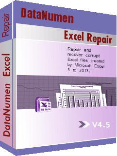 DataNumen Excel Repair 4.5 Boxshot