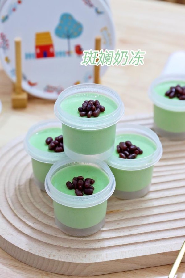 斑斓奶冻的做法