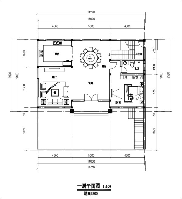 二层户型图