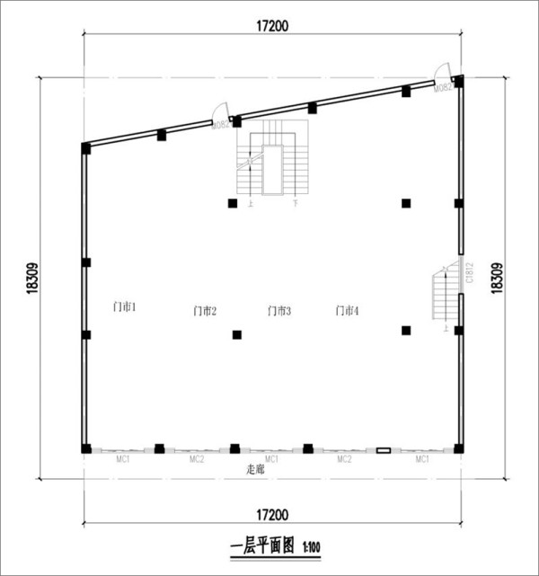 一层平面图