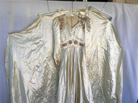 What should I do with a 35-year-old wedding gown? .