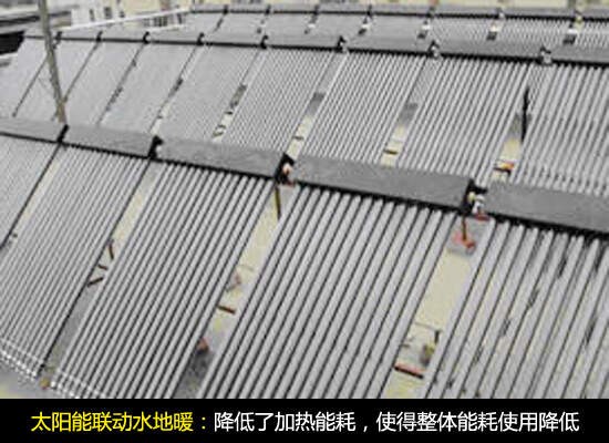 太阳能联动水地暖