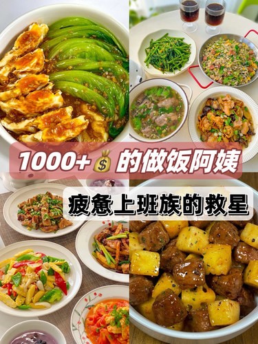 1000+做饭保姆阿姨[流泪]简直打工人福音