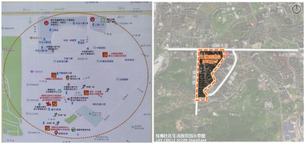 青秀区桂雅社区范围。桂雅社区供图