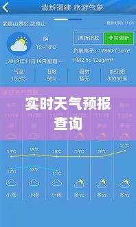 实时天气预报查询，掌握天气变化，智慧生活决策助手