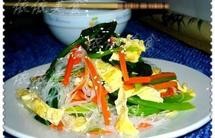 三丝拌菠菜
