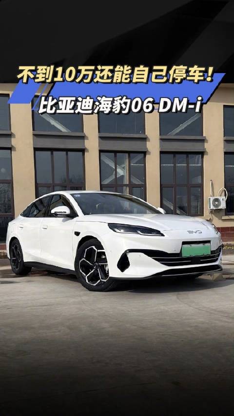 不到10万还能自己停车！比亚迪海豹06 DM-i 汽车之家