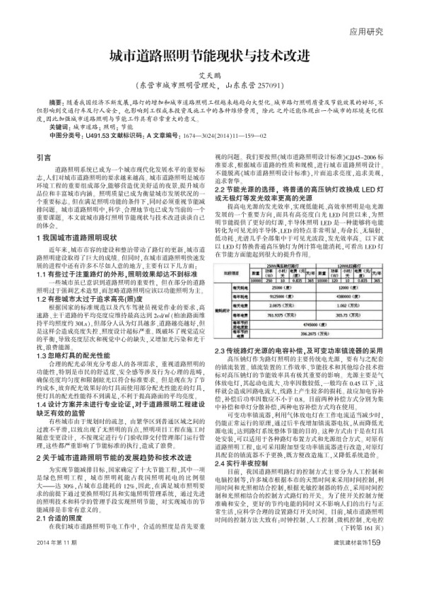 城市道路照明节能现状与技术改进.pdf_第1页