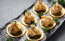 欢喜做年菜：鲜橙腰果沙拉酥虾