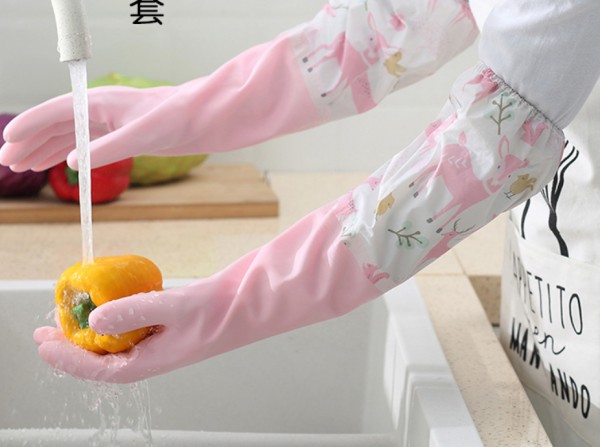 加厚加绒手套，秋冬轻轻松松做家务18