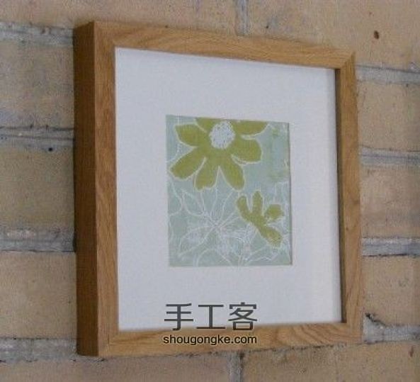 如何制作艺(zhuang)术(bi)墙饰? 第4步
