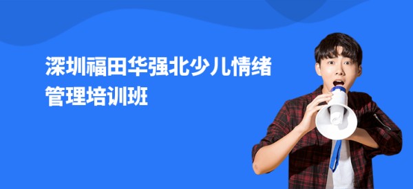 深圳福田华强北少儿情绪管理培训班