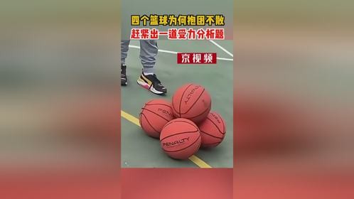 四个篮球为何抱团不散？赶紧出一道受力分析题