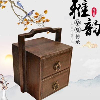 坤达商贸城木盒包装