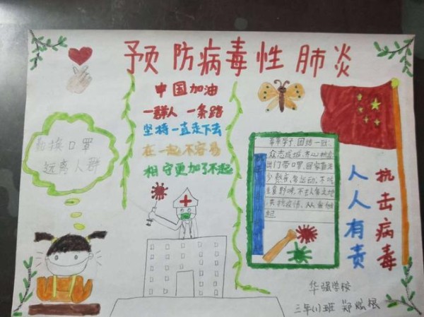 防空疫情日常卫生保健的手抄报卫生保健手抄报