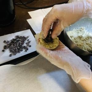 日式黑巧伯爵茶司康的做法 步骤12