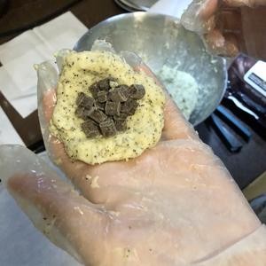 日式黑巧伯爵茶司康的做法 步骤13