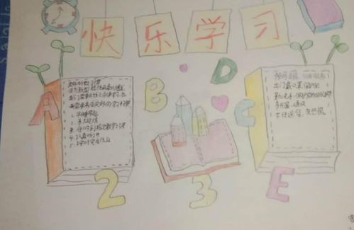 北部新区实验学校初二四班居家如校快乐学习手抄报合集