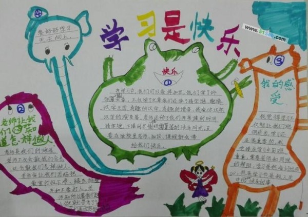 69 手抄报 69 学习是快乐手抄报资料兴趣是创造出来的学习的