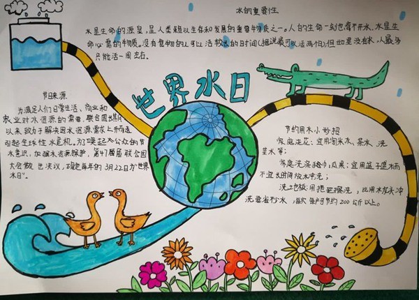 节约用水 从我做起——邯郸市丛台区十里铺小学“世界水日”主题活动