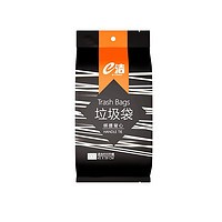 e洁 背心手提式垃圾袋 108只