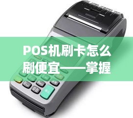 POS机刷卡怎么刷便宜——掌握技巧与策略的艺术