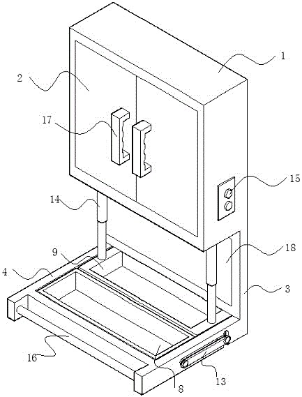 一种新型浴室用生活用品放置架的制作方法
