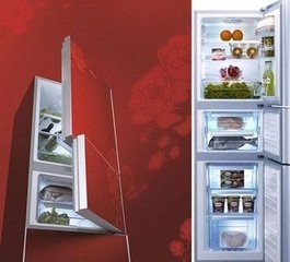 家庭智能冰箱，食物保鲜与智能管理的理想解决方案
