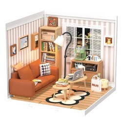 若来 Rolife 超级世界客厅积木儿童益智玩具拼装房模型建筑diy小屋