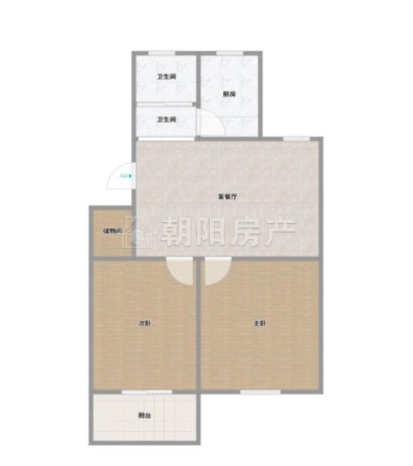 市场新村 多层3层 淮师附小 交通生活便利_14