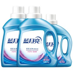 Bluemoon 蓝月亮 深层洁净洗衣液 2kg*2瓶+1kg*1瓶 薰衣草香