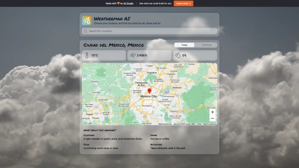 Weatherman AI 主页