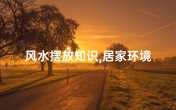风水摆放知识,居家环境布局-打造和谐生活空间
