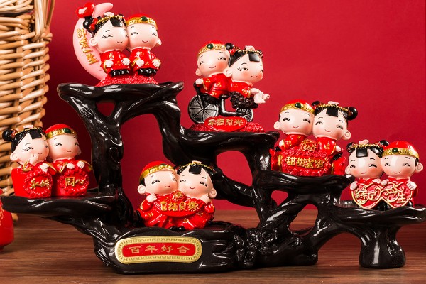 结婚摆件