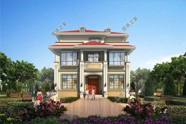 现代化简洁的住宅设计图，新时代自建房，舒适的生活体验