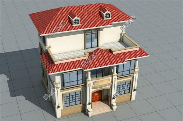 现代化简洁的住宅设计图，新时代自建房，舒适的生活体验