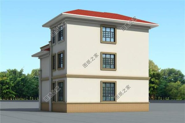 现代化简洁的住宅设计图，新时代自建房，舒适的生活体验