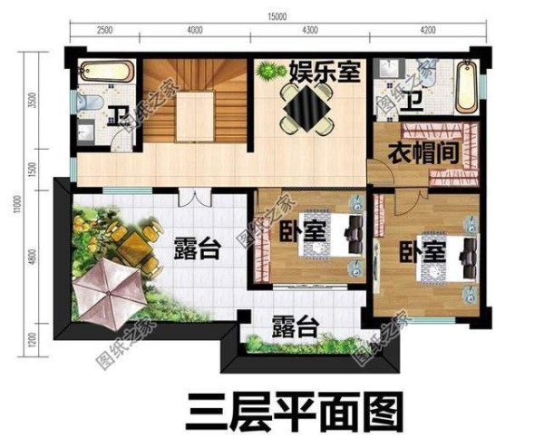 现代化简洁的住宅设计图，新时代自建房，舒适的生活体验