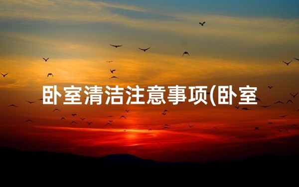 卧室清洁注意事项(卧室清理风水:家居整洁,运势更佳)