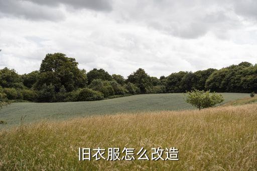 旧衣服怎么改造