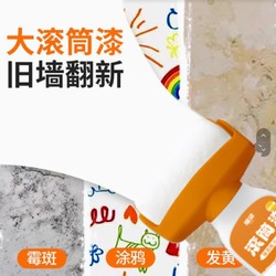 瑞柒 滚筒刷乳胶漆白墙面墙壁修复修补膏刷墙涂料室内自刷去污