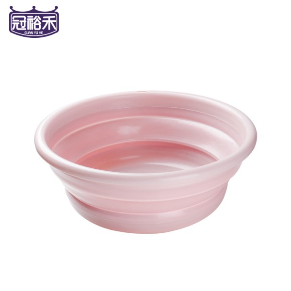 冠裕禾 可折叠塑料盆 30.5*12cm 个