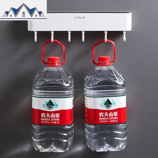 刀架壁挂式菜刀收纳架多功能刀具置物架子免打孔刀座家用厨房用品 三维工匠高清大图