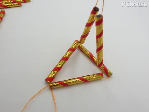 可爱吊饰DIY教程 喜庆洋洋南瓜爆竹