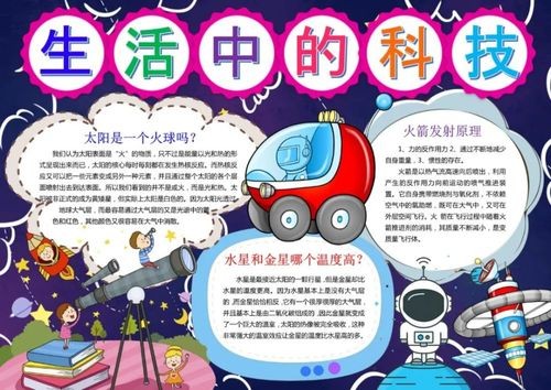 科技改变生活最全科技手抄报模板合集值得收藏
