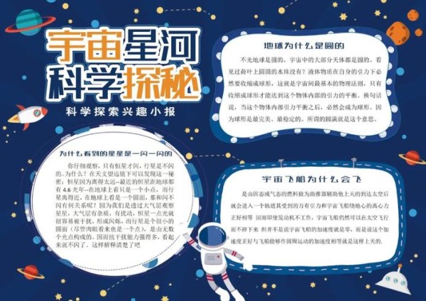 科技改变生活最全科技手抄报模板合集值得收藏
